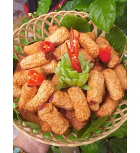 Chả mực cuộn