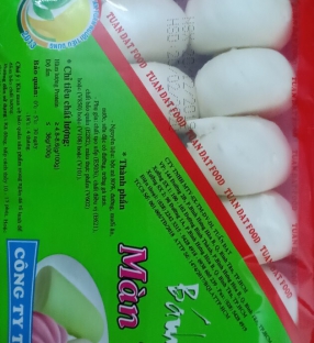 BÁNH BAO KHÔNG NHÂN TRÒN 18 CÁI